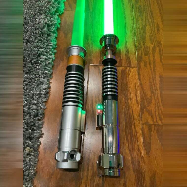 30. $10 Lightsaber vs. $400 Lightsaber