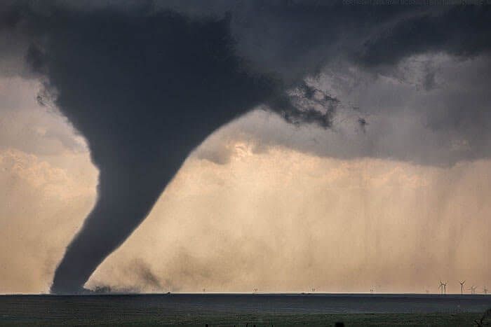 12. The Size of Tornado vs. The Size of Wind Turbines