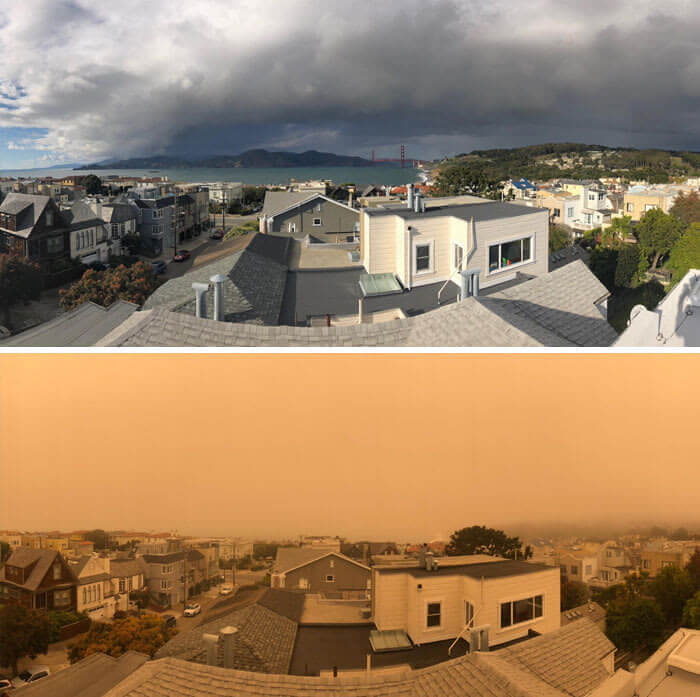 31. California in Normal Days vs. California with Fires