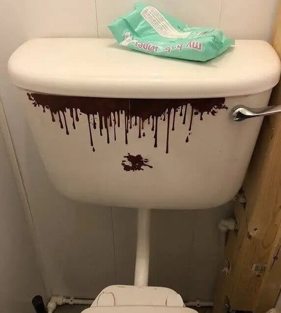 Blood Suddenly Looks Like Something Else When You Put It There