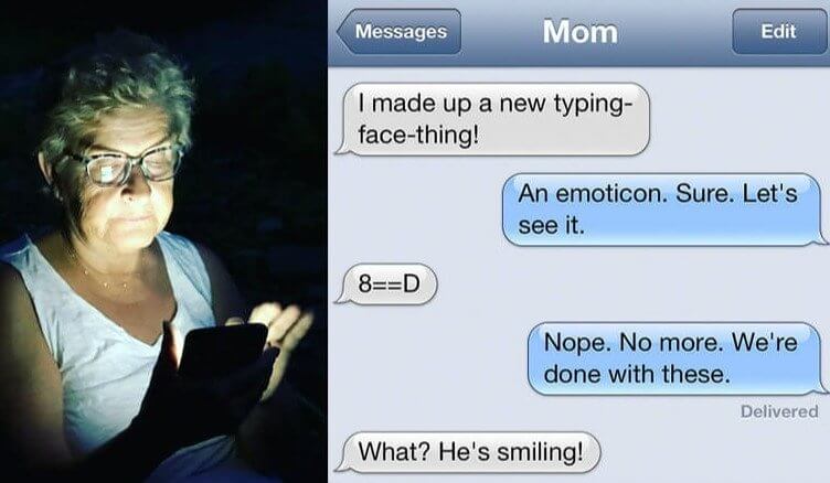 Don't Let Your Parents Create Emoticons