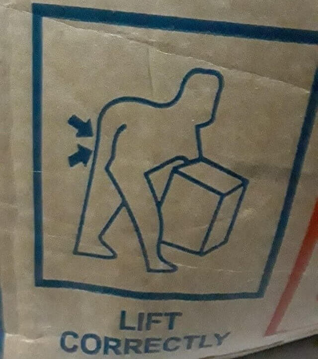 Be Sure to Lift Correctly