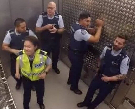 Who Said Police Officers Don't Know How to Dance?