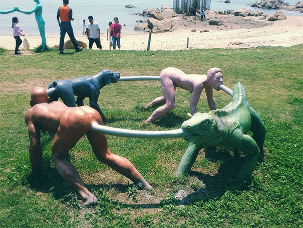 Extremely Horrifying Playground Design